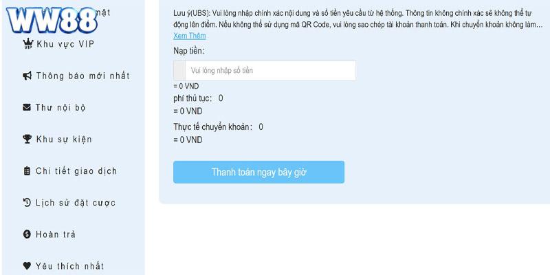 Thực hiện thủ tục theo một trong những phương thức được hỗ trợ