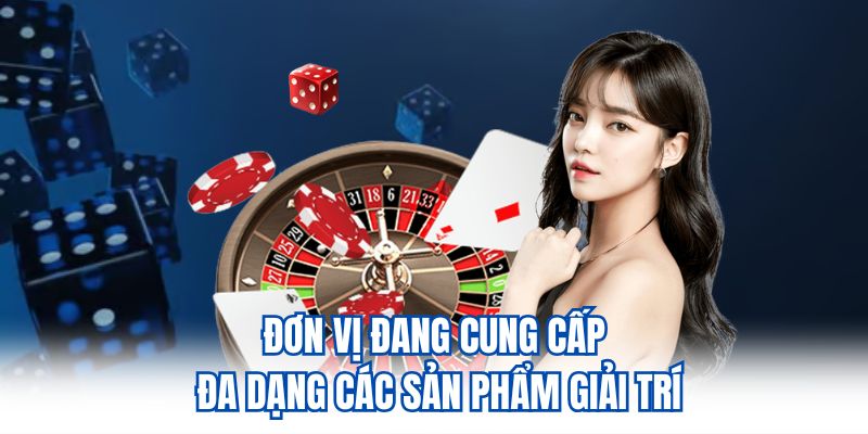 Đơn vị đang cung cấp đa dạng các sản phẩm giải trí